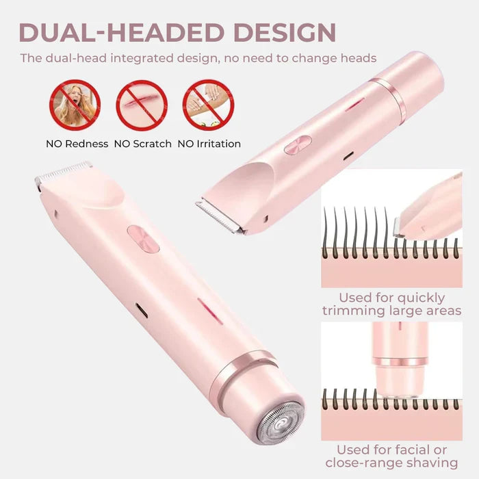 SilkEdge™ - 2 in 1 Painless Bikini & Facial Hair Trimmer
