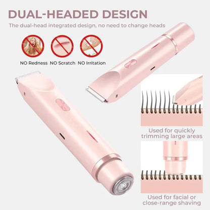 SilkEdge™ - 2 in 1 Painless Bikini & Facial Hair Trimmer