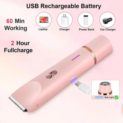 SilkEdge™ - 2 in 1 Painless Bikini & Facial Hair Trimmer