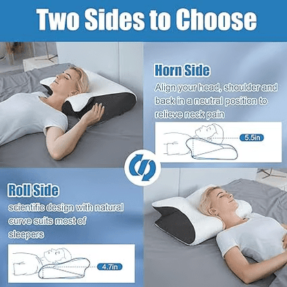ComfortAlign™ - PREMIUM ERGONOMIC PILLOW