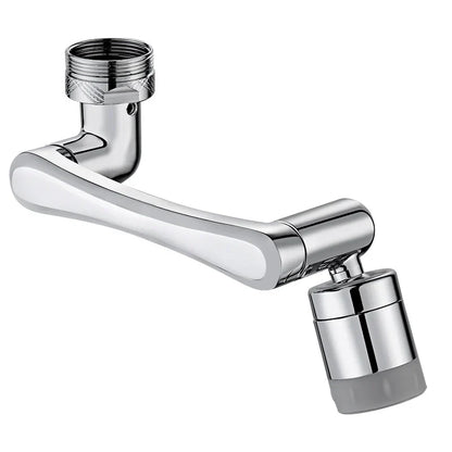Universal Rotatable Faucet Extender - 1080° Directional - Steel / Copper Plated