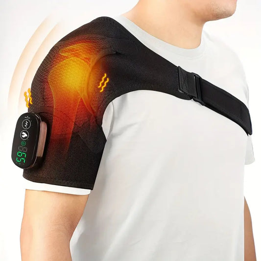 UltraVibe™ Heated Shoulder Wrap (Instant Relief)