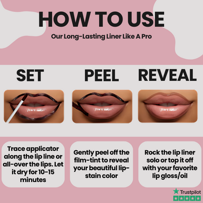 LipLock™ - Peel Off Lip Liner
