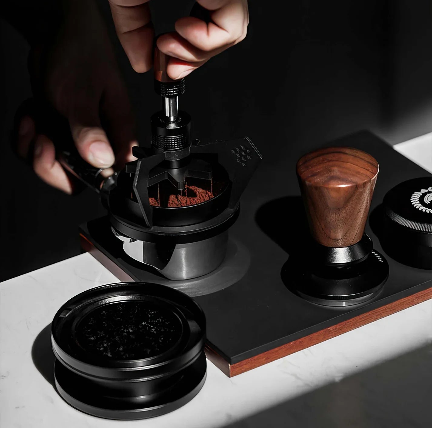 Geared Spinning WDT Tool - Espresso Distribution