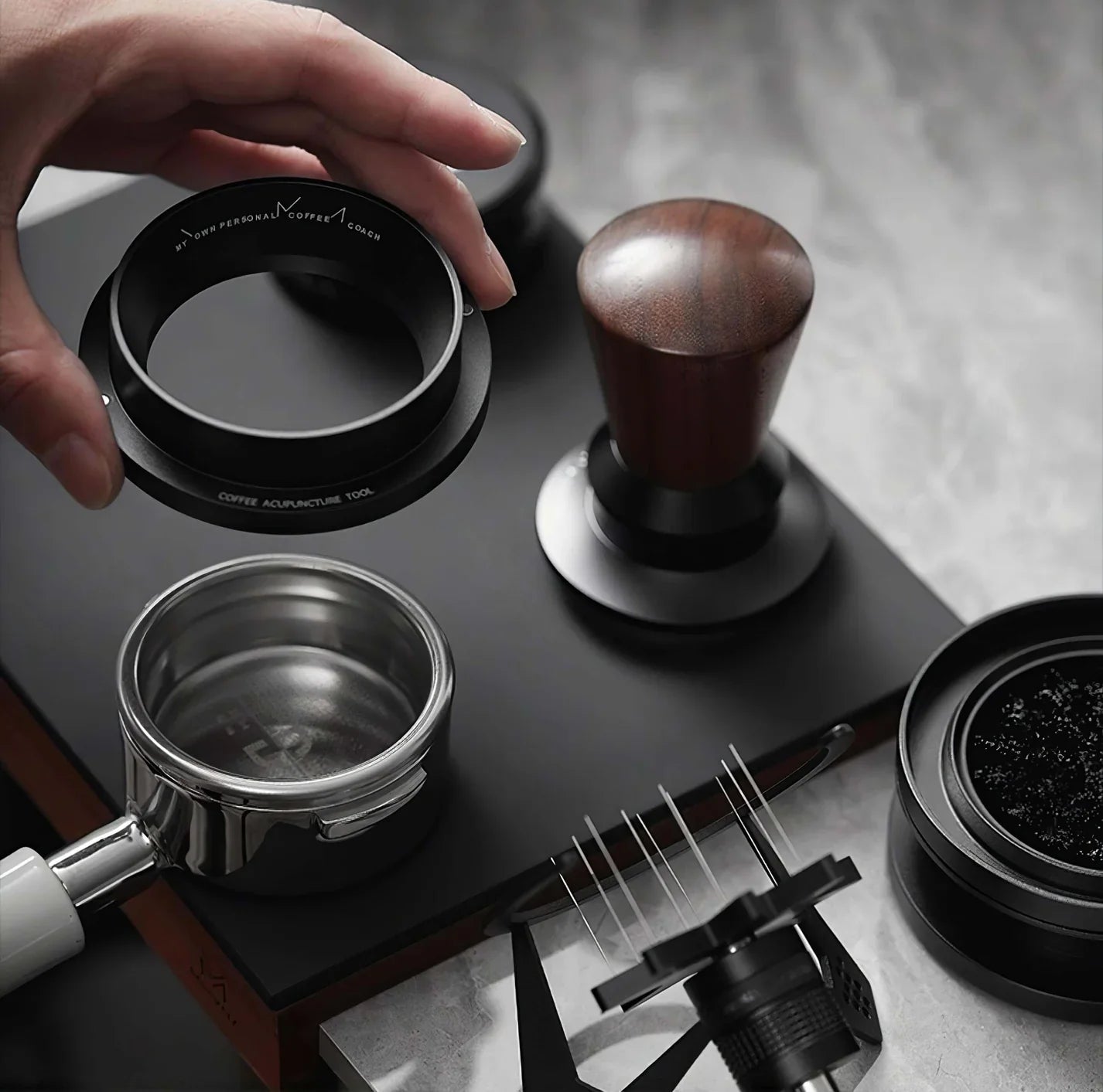 Geared Spinning WDT Tool - Espresso Distribution