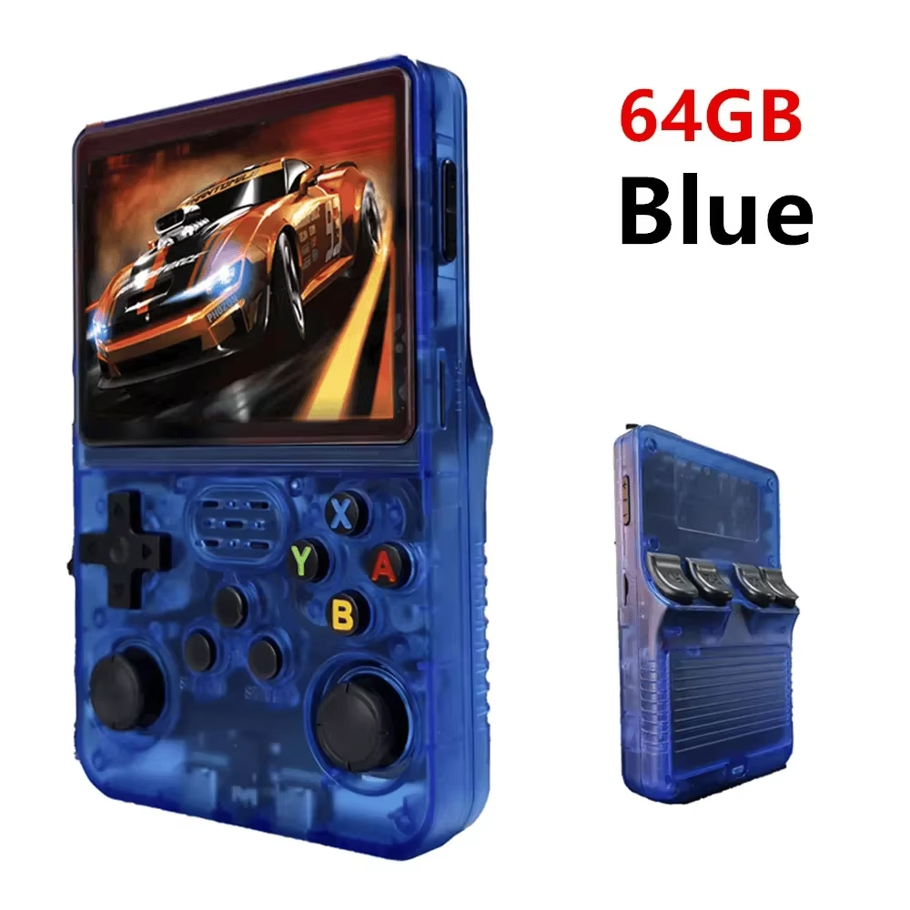 R36S Retro Handheld Game Console - 3.5" IPS & 15k+ Games