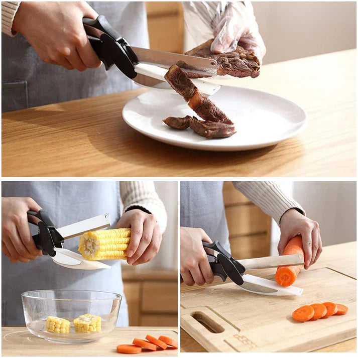 6 IN 1 Kitchen Scissor Cutting Board