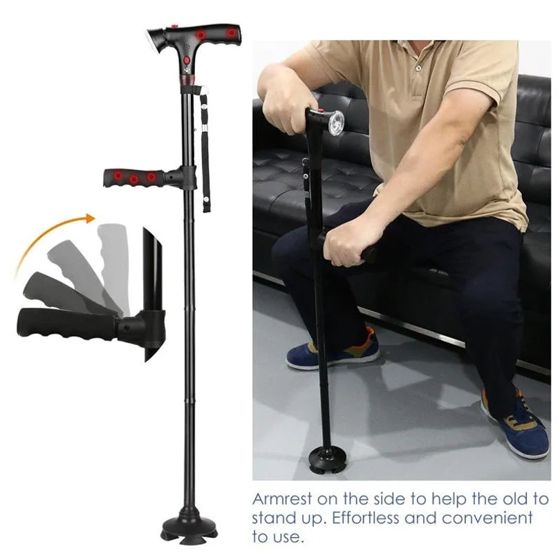 GuardianPro™ - Upright Walking Cane