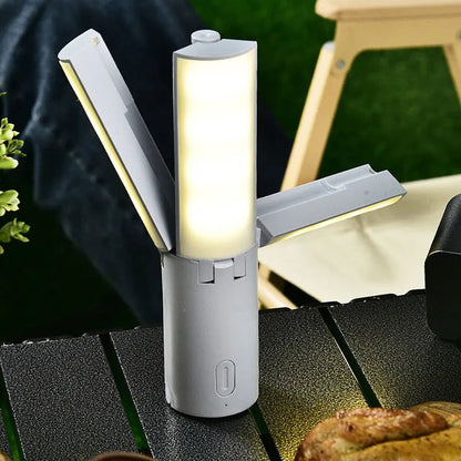 LumeFold™ - Portable Folding LED Camping Lantern – Rechargeable & Versatile