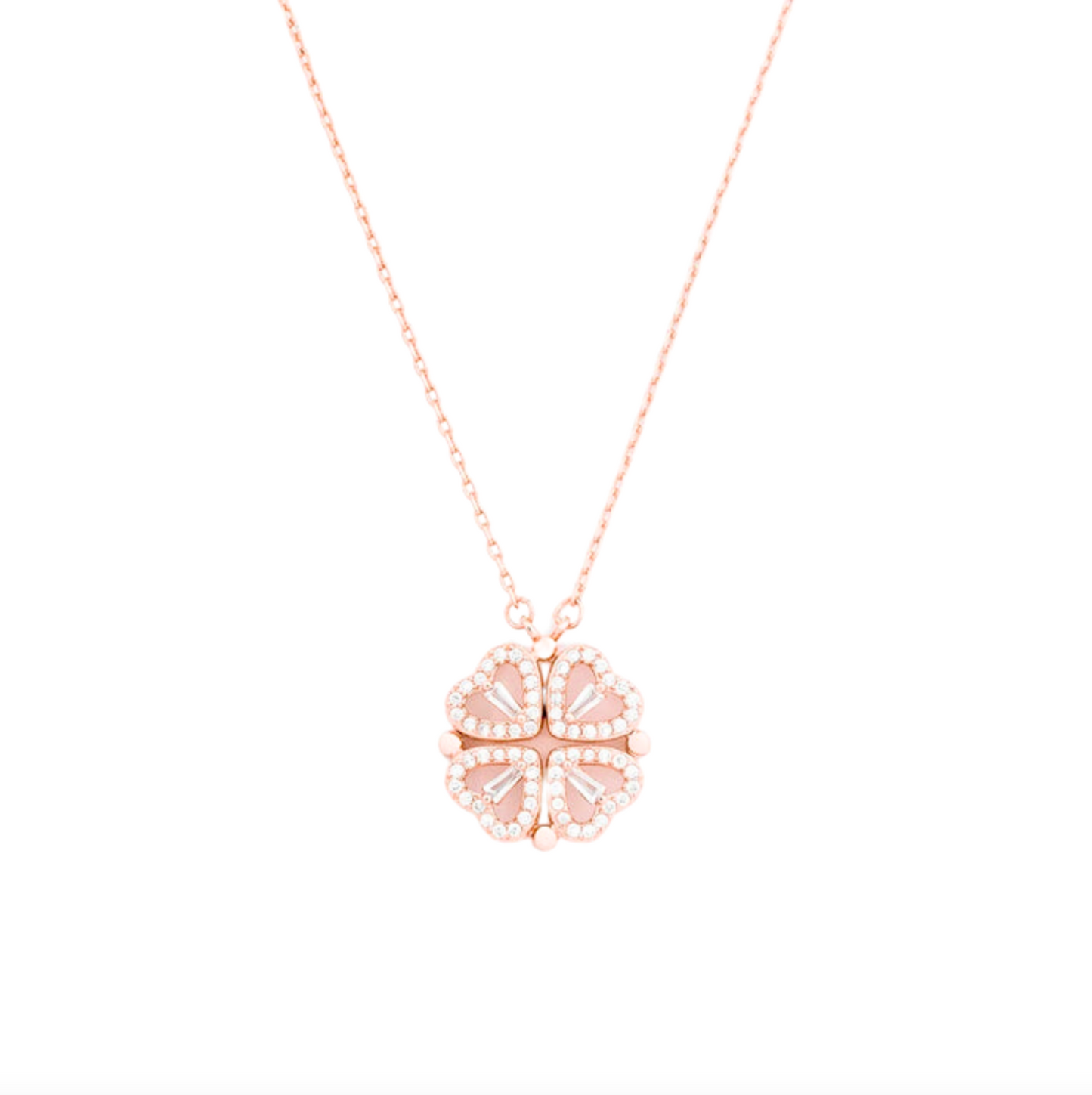 Four Leaf Clover Eternal Love Necklace