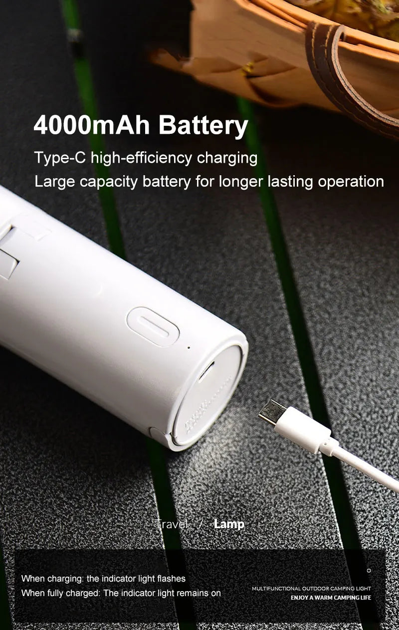 LumeFold™ - Portable Folding LED Camping Lantern – Rechargeable & Versatile