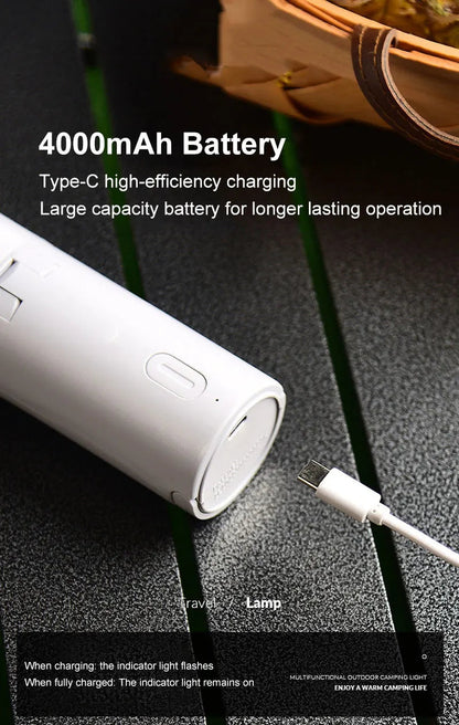 LumeFold™ - Portable Folding LED Camping Lantern – Rechargeable & Versatile