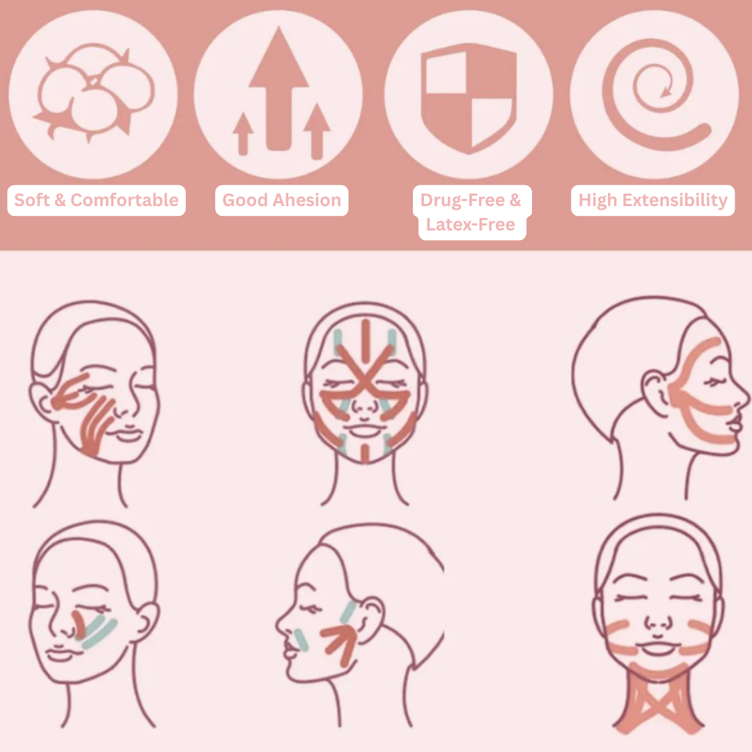 DermaLift™ - Facial Lift Japanese Tapes - Botox Alternative | Anti-Wrinkle