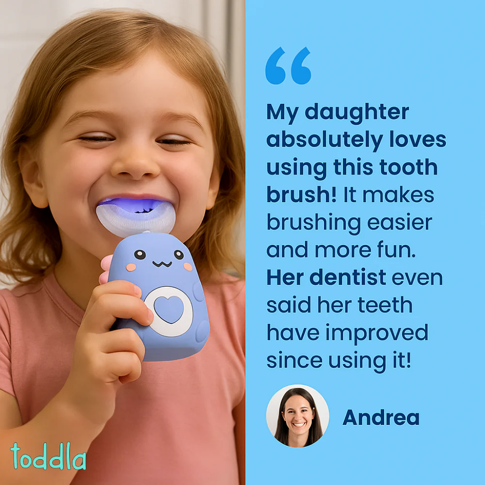 Toddla™ U-Shaped 360º Ultrasonic Toothbrush