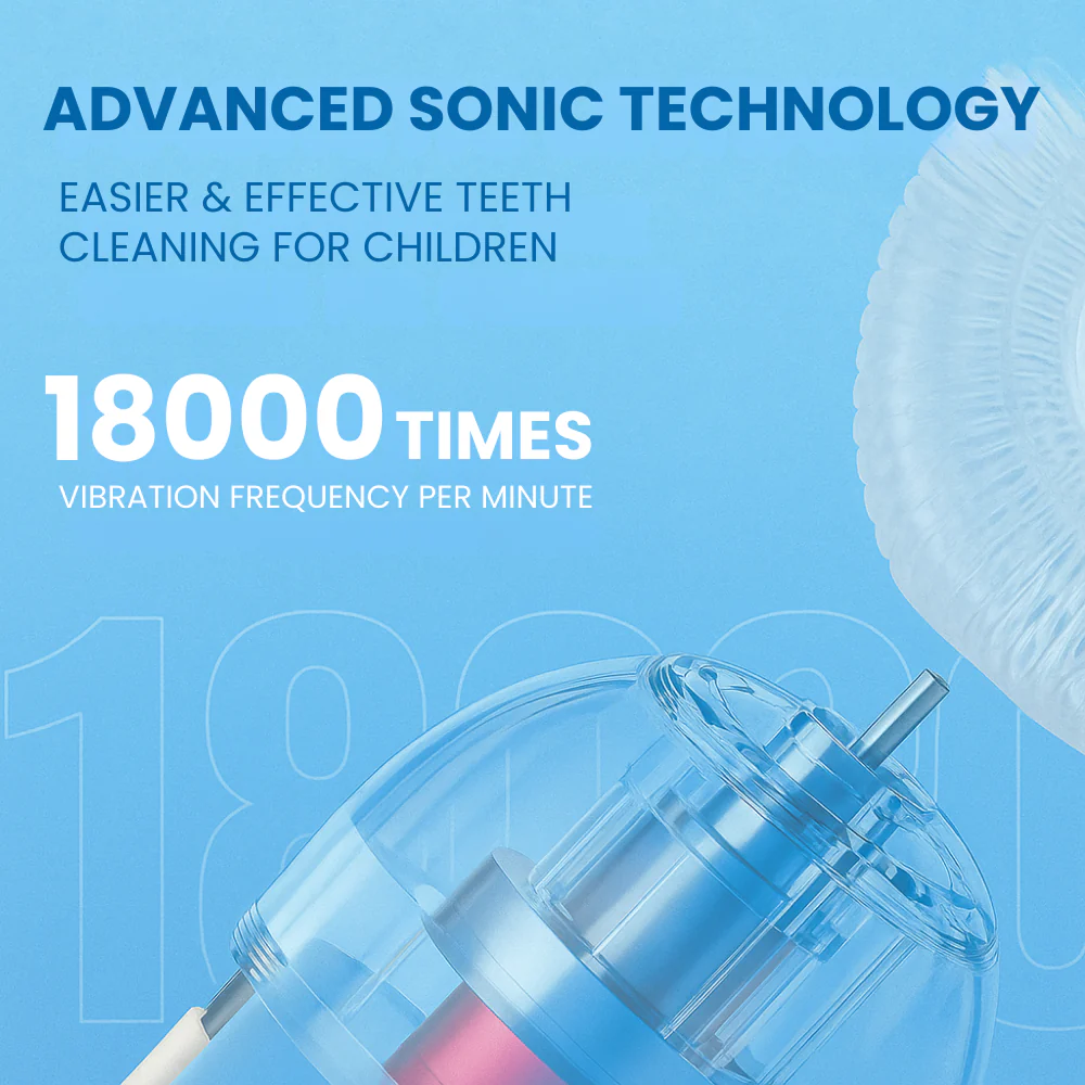 Toddla™ U-Shaped 360º Ultrasonic Toothbrush