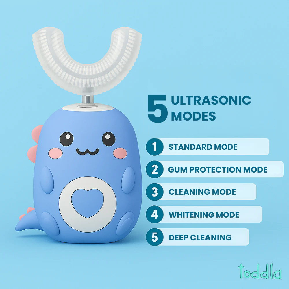 Toddla™ U-Shaped 360º Ultrasonic Toothbrush